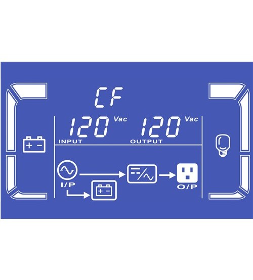 NO BREAK RX MONOFASICO 120V 1KVA